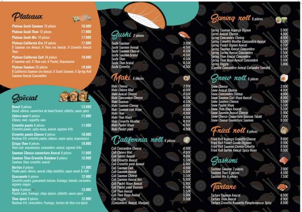 Sushi Ty’s Septèmes - Menu Image 1