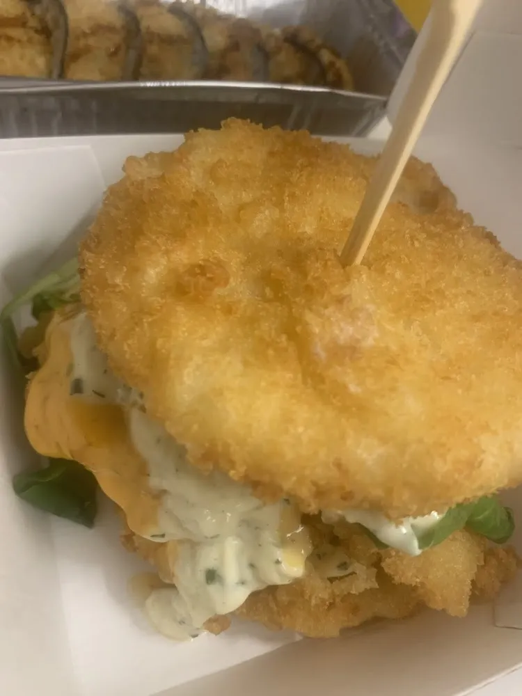 Sushi Burger Chicken